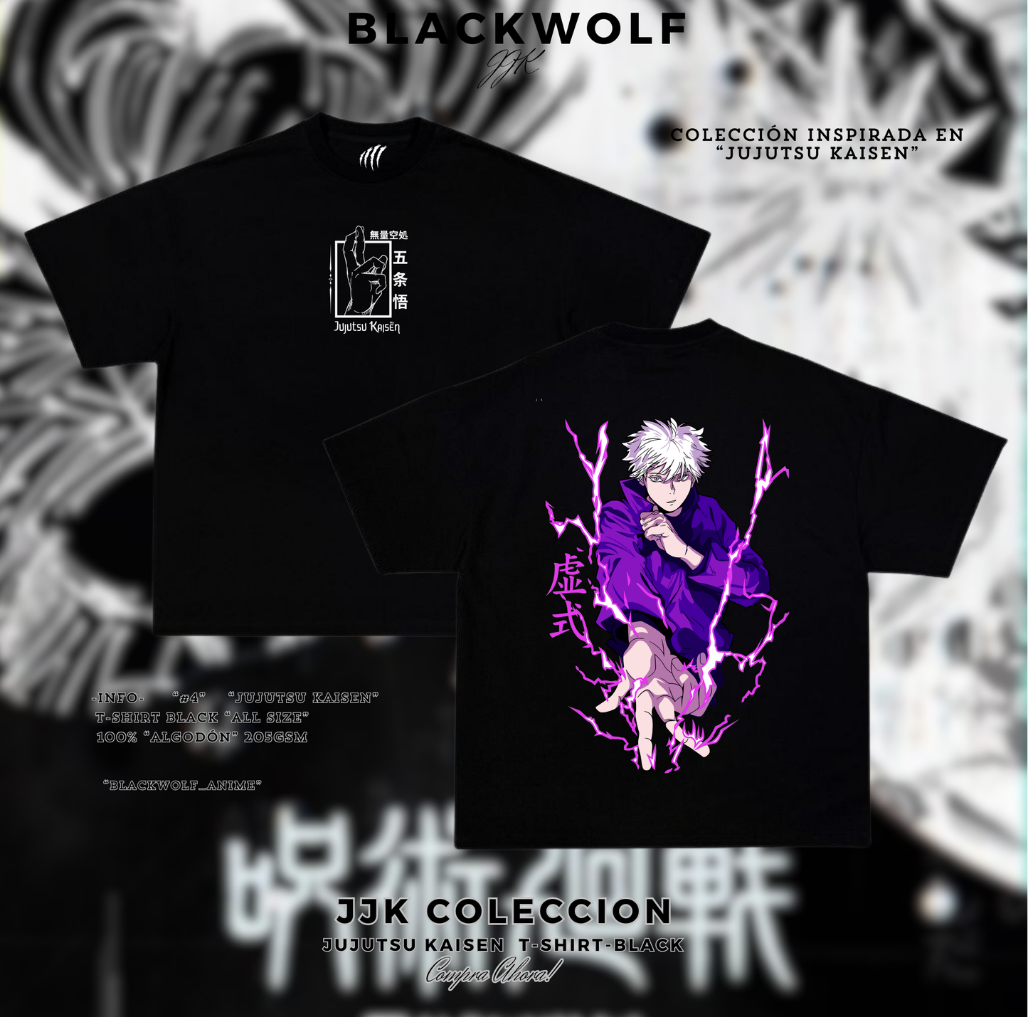 JUJUTSU KAISEN GOJO PORPORE