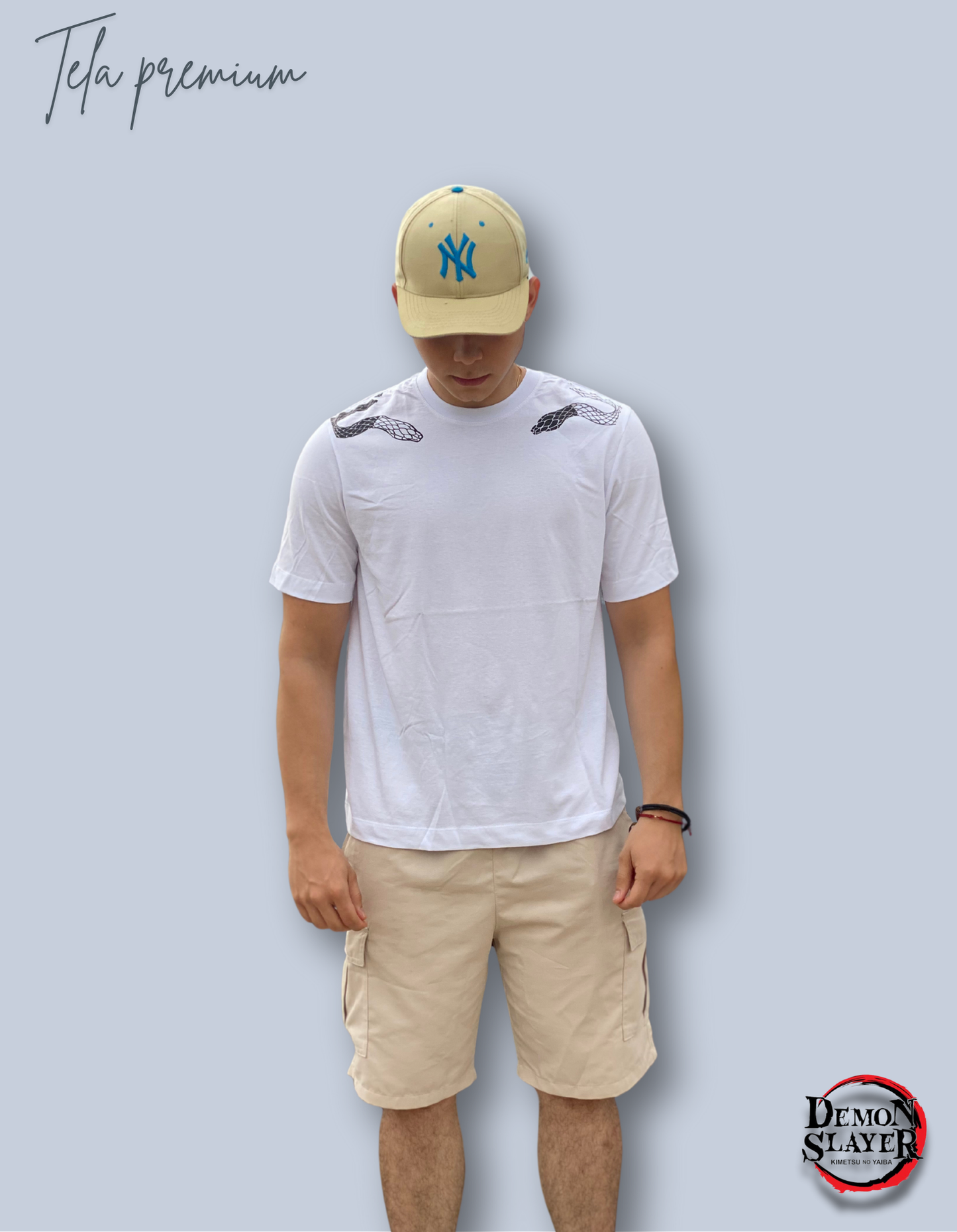 Camiseta de Kimetzu no yaiba-Obanai Iguro