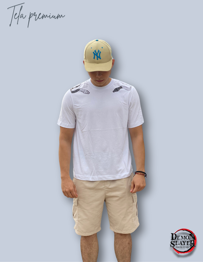 Camiseta de Kimetzu no yaiba-Obanai Iguro