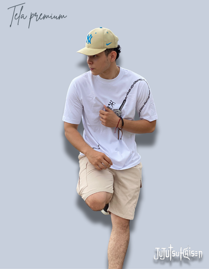 Camiseta de Jujutsu kaisen-Toji Fushiguro cadenas