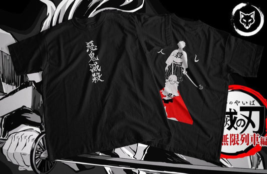 Camiseta de Kimetzu no yaiba-Sanemi
