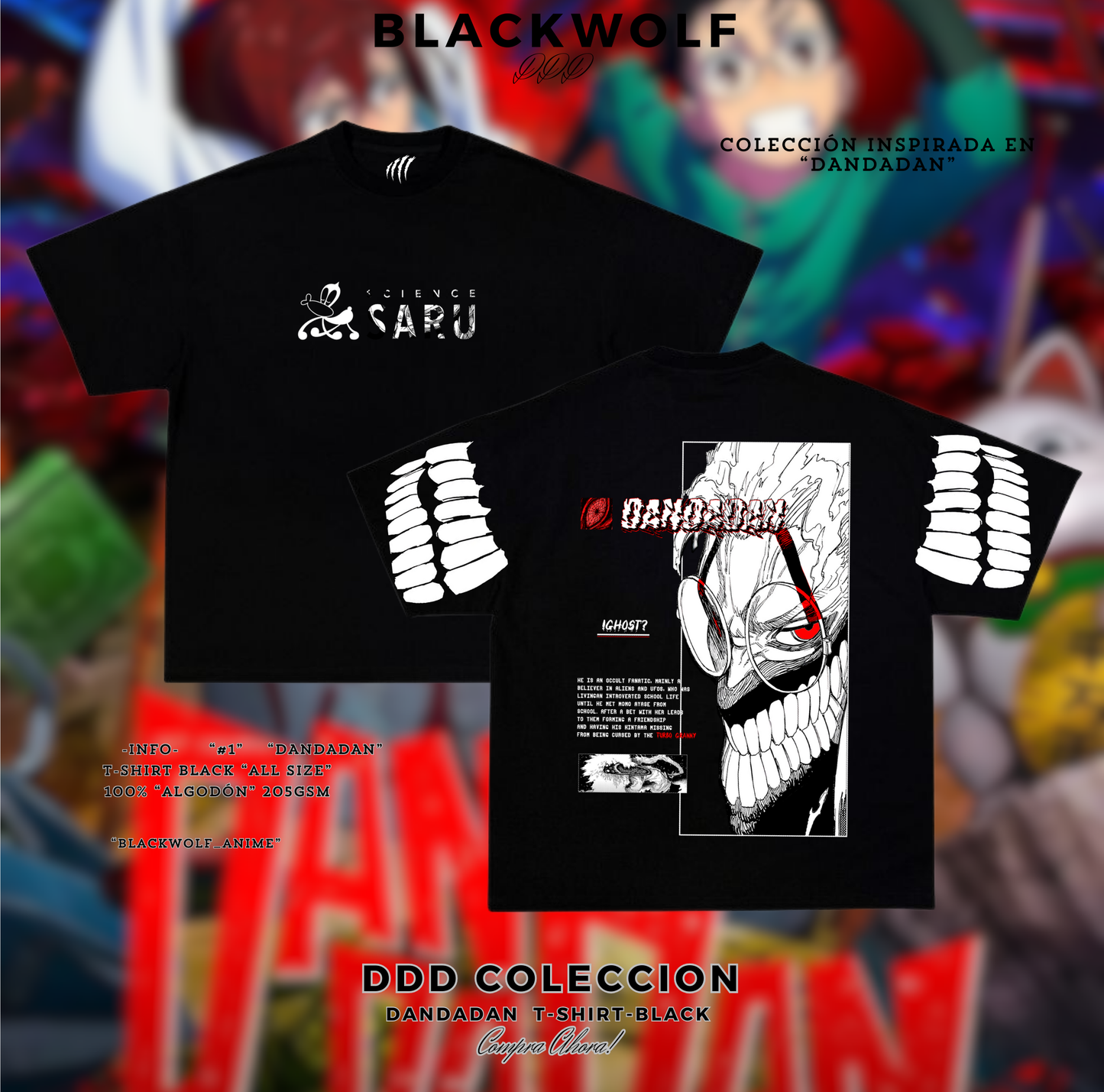 Camiseta de DanDaDan 1