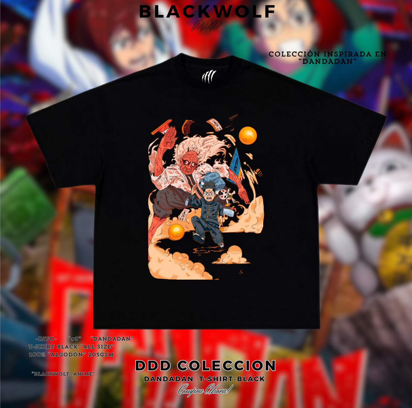 Camiseta de DanDaDan 3