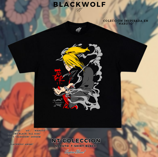 CAMISETA DE NARUTO-DEIDARA