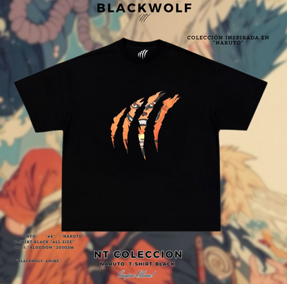 CAMISETA DE NARUTO-ZORRO 9 COLAS